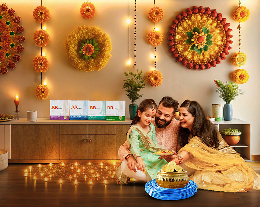 Light Up Safely: Fireproofing Your Diwali with Smart Wiring Choices