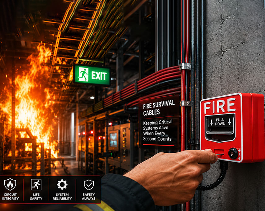 When Fire Breaks Out, Will Your Cable Keep Working?